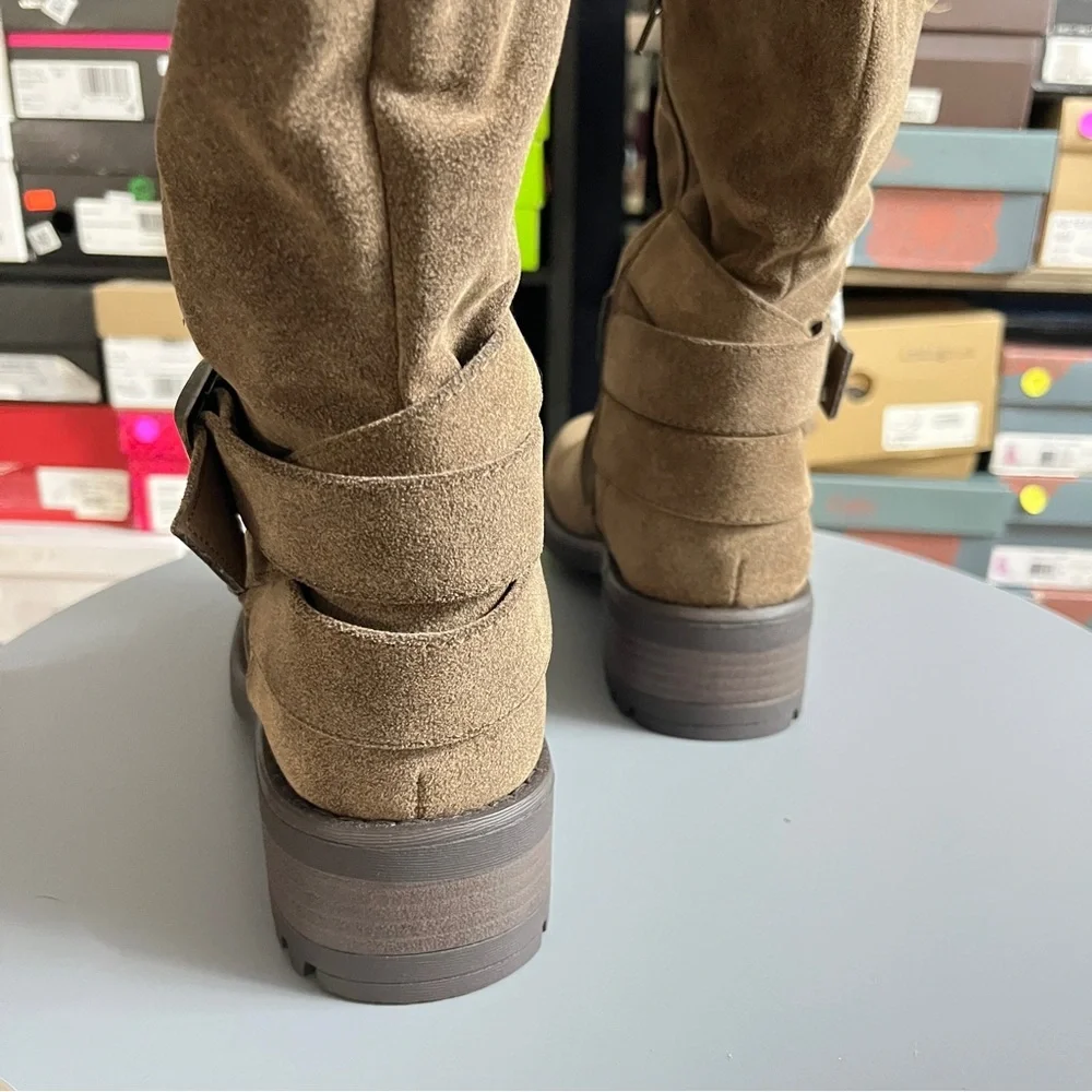 Carlos by Carlos Santana Brown Over the Knee Sabina Boots
